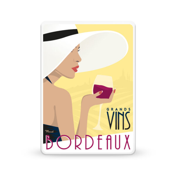Small metal Gift-box "Bordeaux Wines"