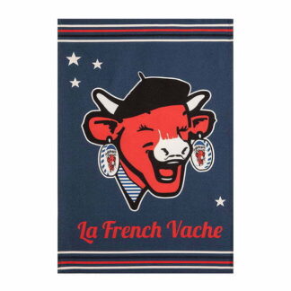 TEA TOWEL VACHE QUI RIT LA FRENCH VACHE