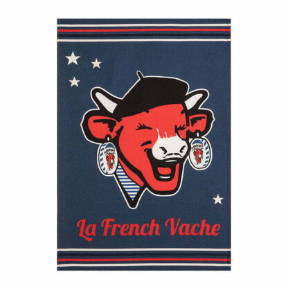 TEA TOWEL VACHE QUI RIT LA FRENCH VACHE