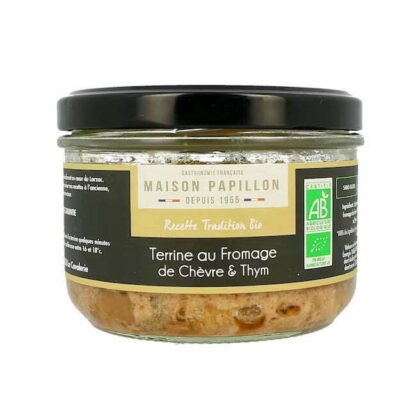 ORGANIC GOAT CHEESE AND THYME TERRINE