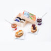 Assortment of 4 jars of 45g Folies Fromages in wooden box - Image 3