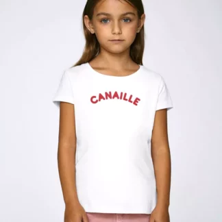 Canaille children's t-shirt (velvet effect)