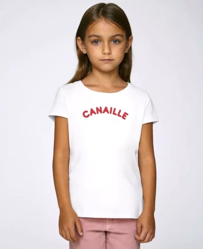 Canaille children's t-shirt (velvet effect)