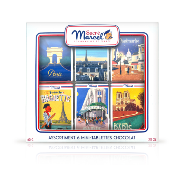 Gift-box Paris Case 6 mini tablets