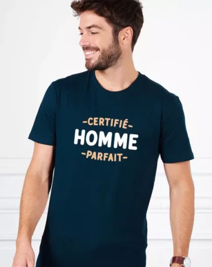 Men's t-shirt Certified perfect man