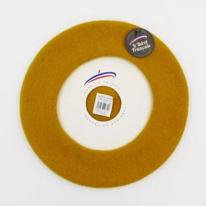 Mustard Beret back