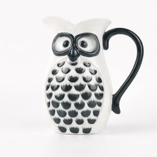 Owl Porcelain Vase