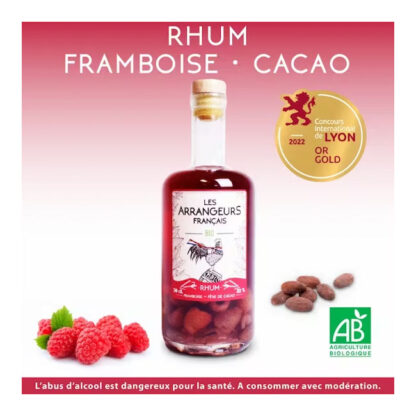 Raspberry Cocoa beans Rum