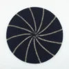 Sailor Beret Navy-Camel front