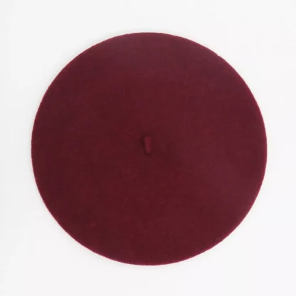 Standard Beret Bordeaux front