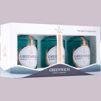 Greenwich Gin Minature Trio - 3 x 5cl