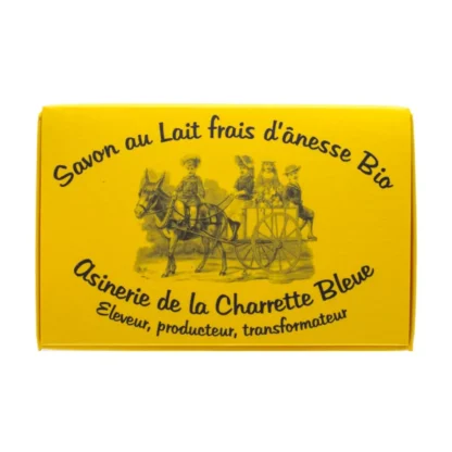 organic lemon donkey milk soap