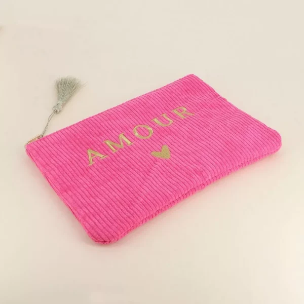 love and hart corduroy pink